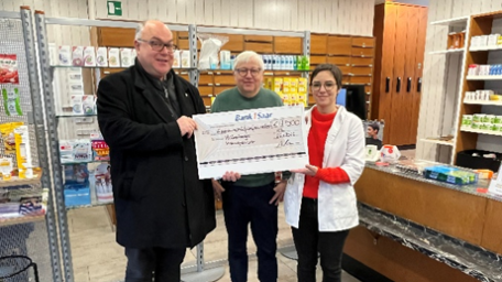 Spendeübergabe der Furpacher Apotheke 2026