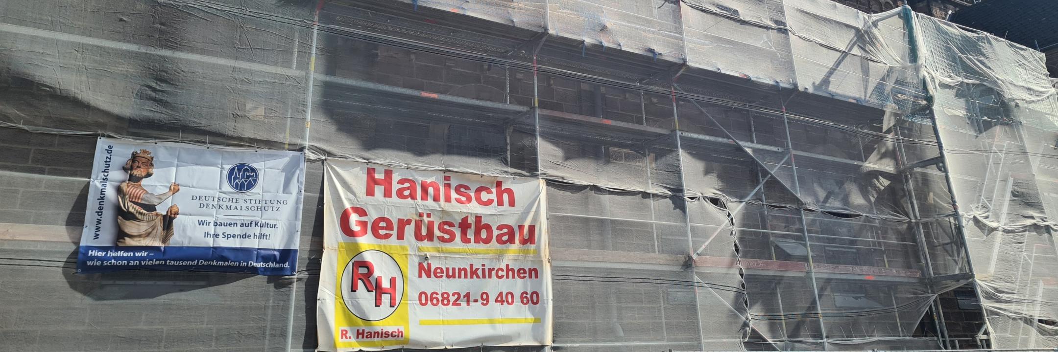 Kirchendachsanierung (c) Susanne Hoffmann, Pfarrsekretärin Kirchendachsanierung